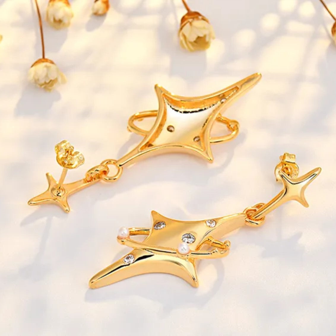 Celestial Star Earrings