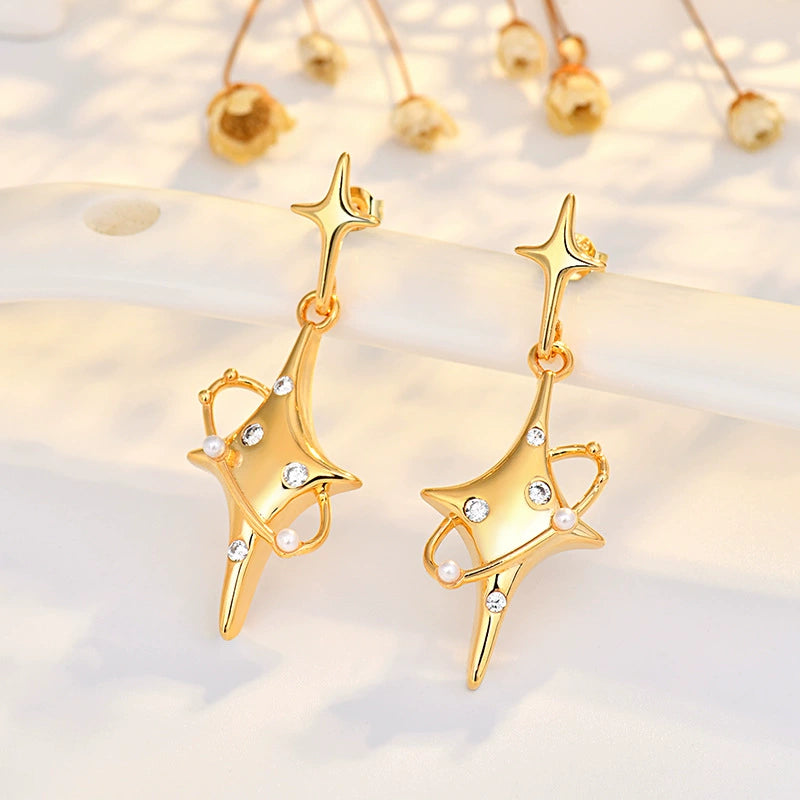 Celestial Star Earrings