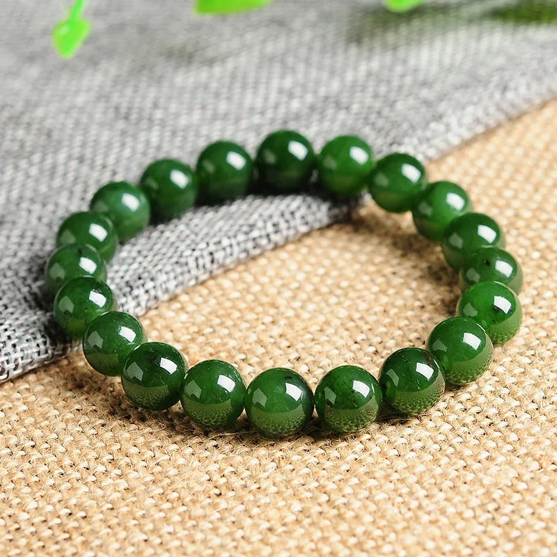 Jade Beaded Bracelet
