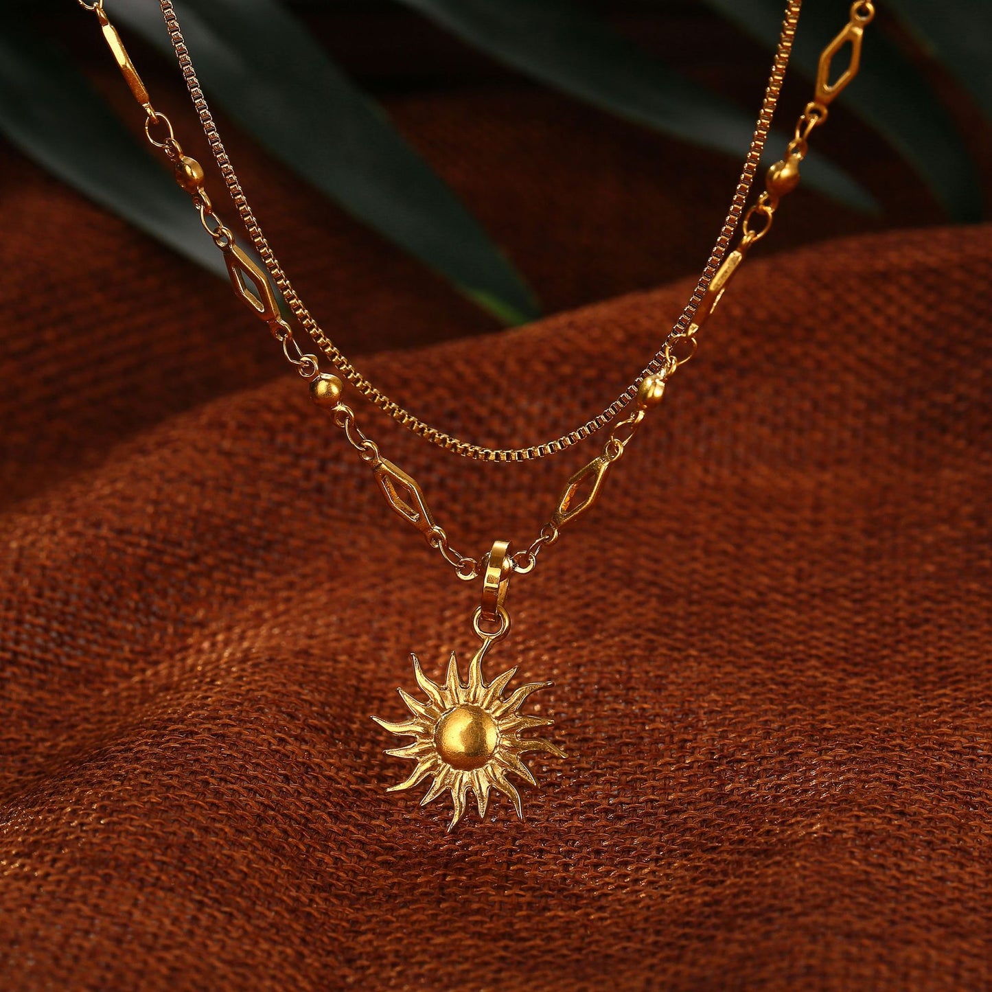 Luminous Sun Necklace