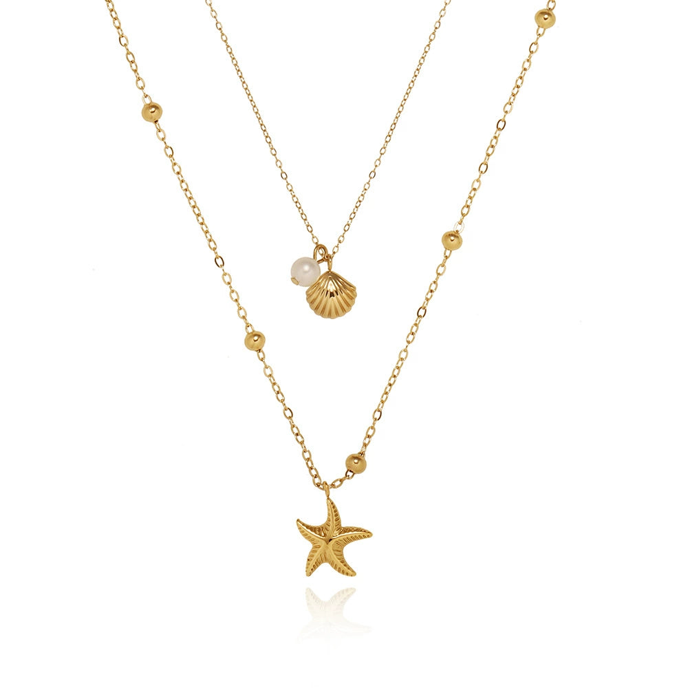 Sweet Starfish Necklace
