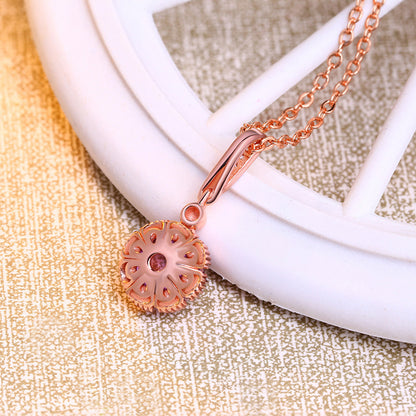 amethyst necklace with On Table