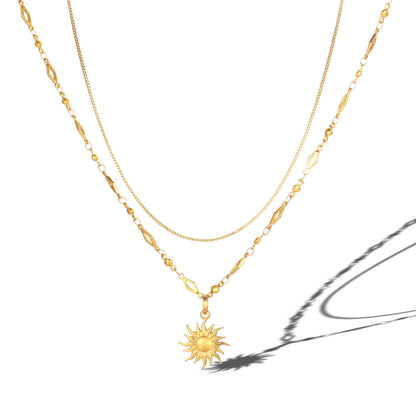 Luminous Sun Necklace