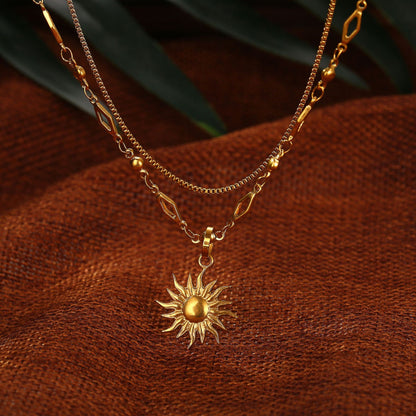 Luminous Sun Necklace
