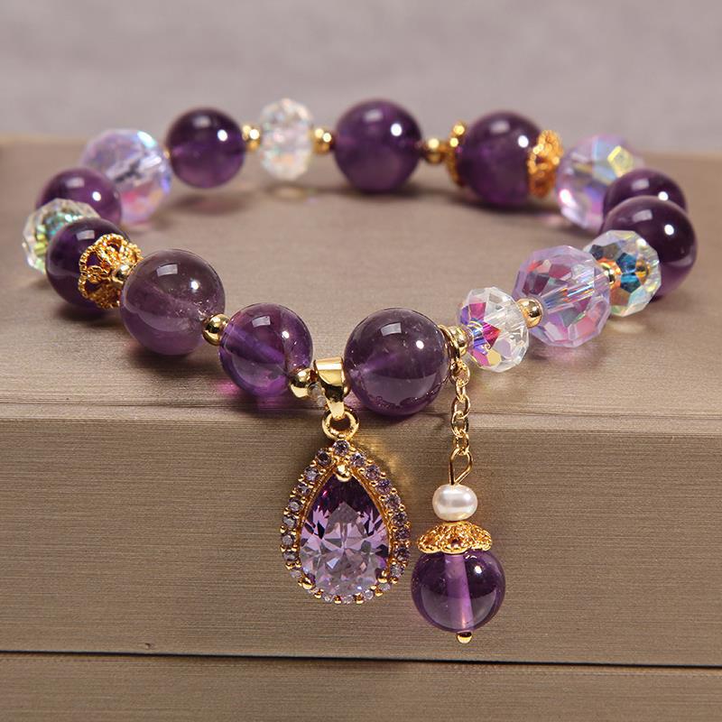 vintage amethyst bracelet