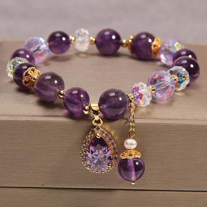 vintage amethyst bracelet