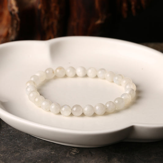 Vintage Moonstone Bracelet on bowl.